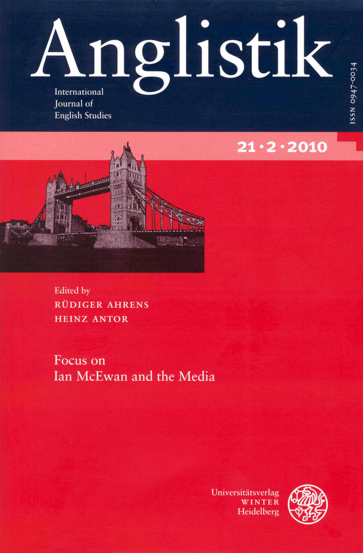 Anglistik
with a focus on Ian McEwan and the Media